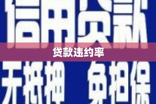 新沂贷款违约率