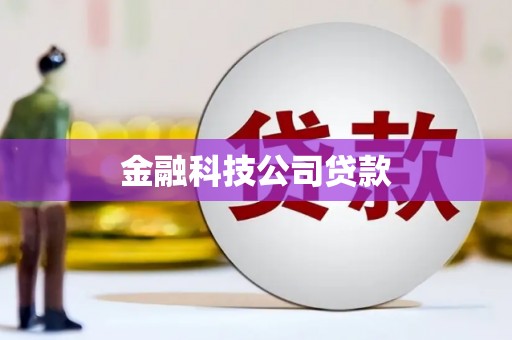 新沂金融科技公司贷款