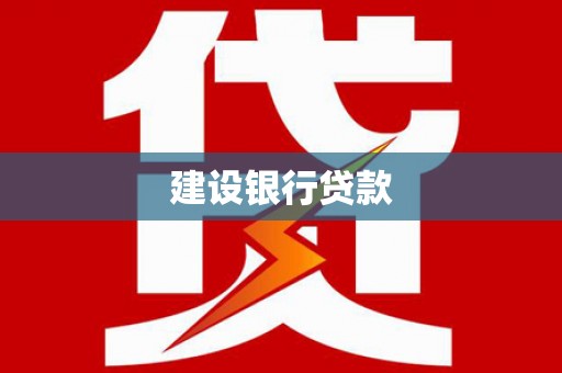新沂建设银行贷款