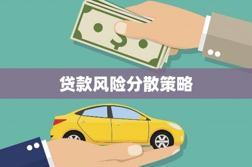 新沂贷款风险分散策略