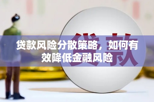 新沂贷款风险分散策略，如何有效降低金融风险
