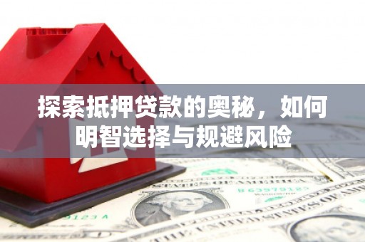 新沂探索抵押贷款的奥秘，如何明智选择与规避风险