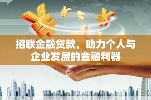 新沂招联金融贷款，助力个人与企业发展的金融利器