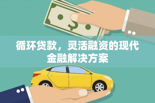 新沂循环贷款，灵活融资的现代金融解决方案