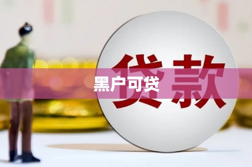 新沂黑户可贷