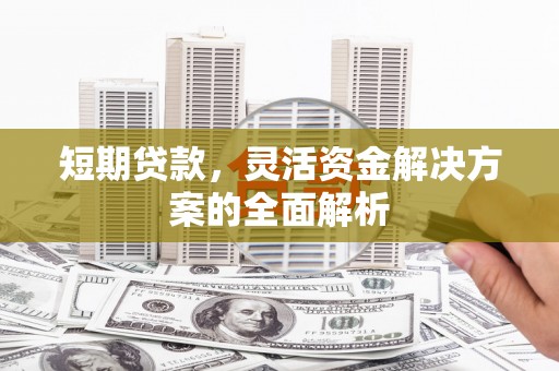 新沂短期贷款，灵活资金解决方案的全面解析