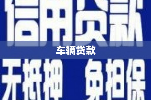新沂车辆贷款