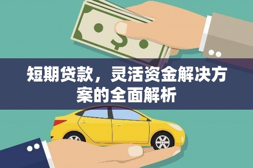 新沂短期贷款，灵活资金解决方案的全面解析