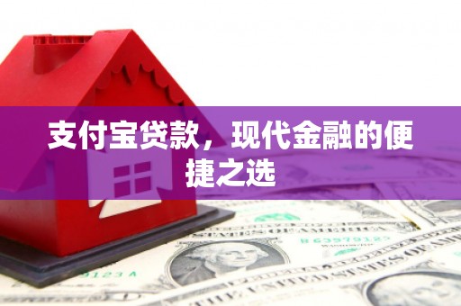 新沂支付宝贷款，现代金融的便捷之选