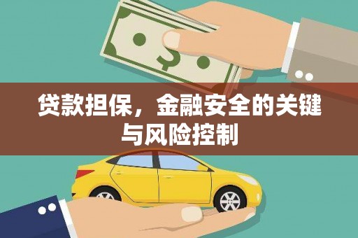新沂贷款担保，金融安全的关键与风险控制