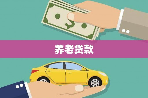 新沂养老贷款