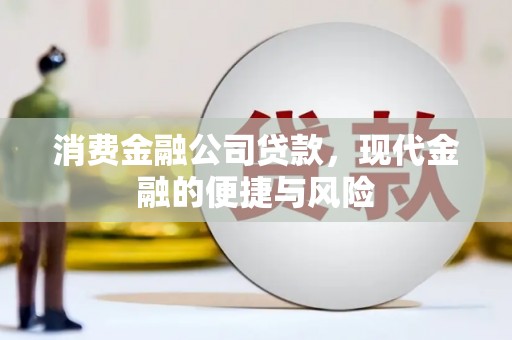 新沂消费金融公司贷款，现代金融的便捷与风险