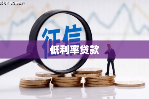 新沂低利率贷款
