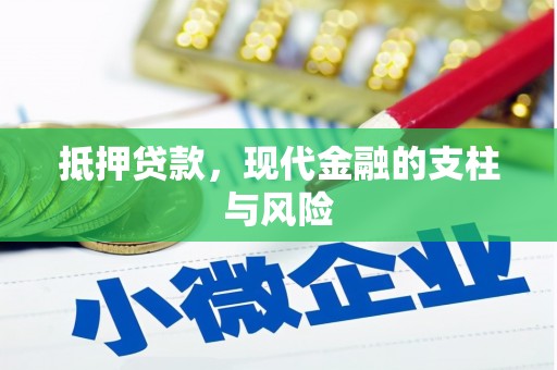 新沂抵押贷款，现代金融的支柱与风险