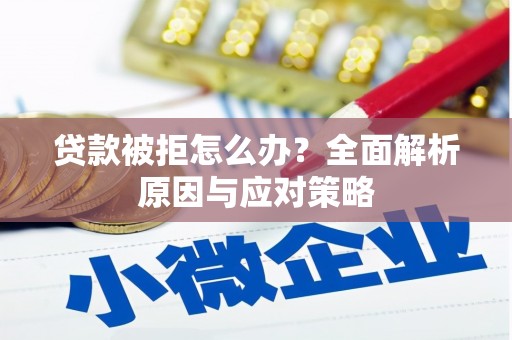新沂贷款被拒怎么办？全面解析原因与应对策略